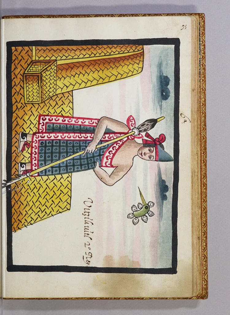 An illustration from [Tovar Codex], 1582, leaf 207