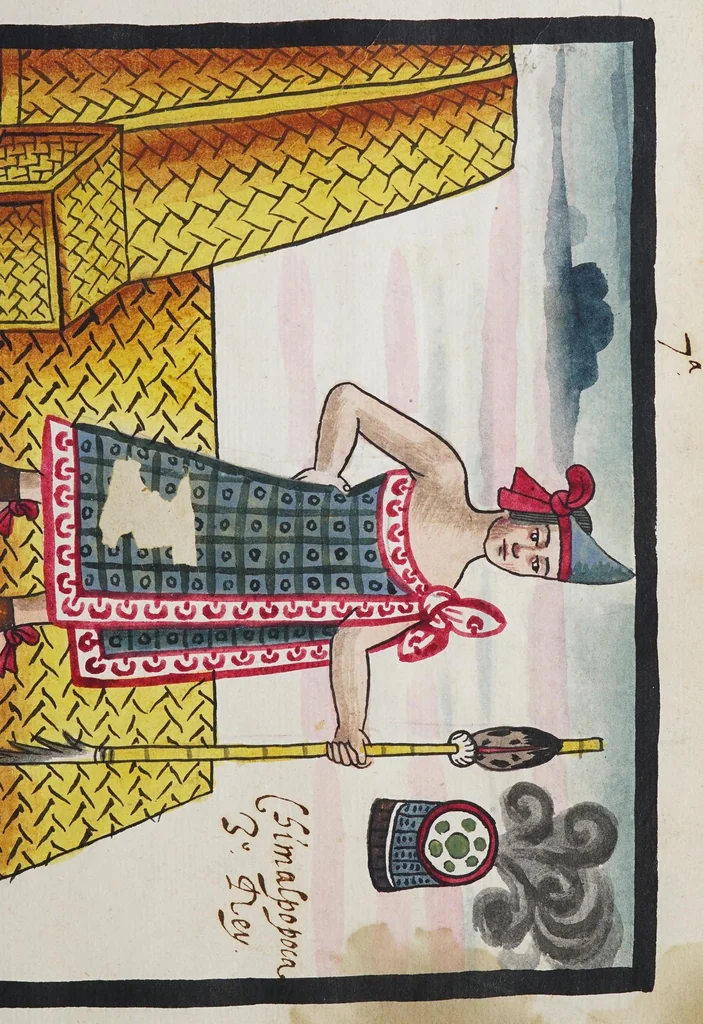 An illustration from [Tovar Codex], 1582, leaf 211