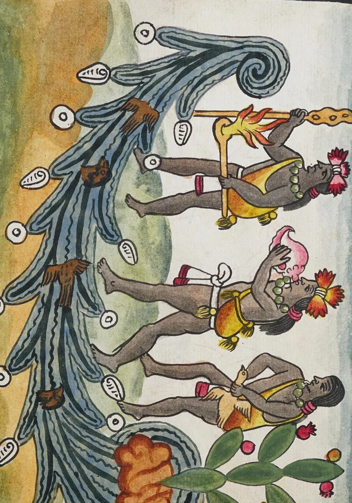 An illustration from [Tovar Codex], 1582, leaf 247