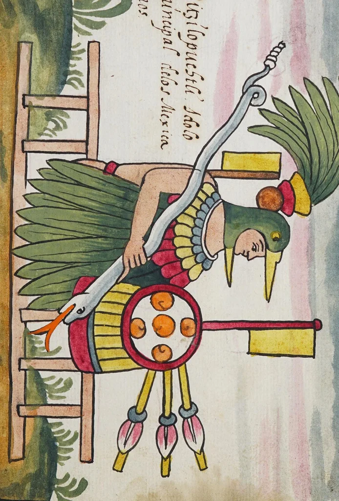 An illustration from [Tovar Codex], 1582, leaf 257