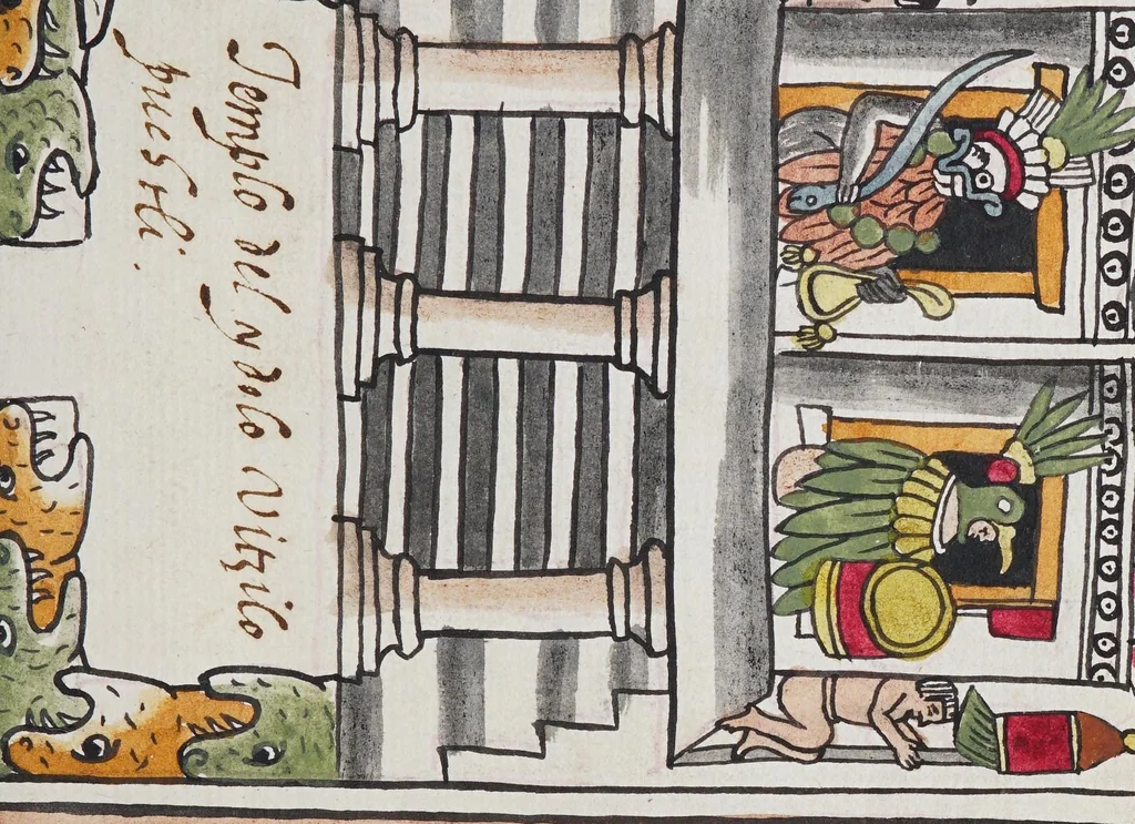 An illustration from [Tovar Codex], 1582, leaf 261
