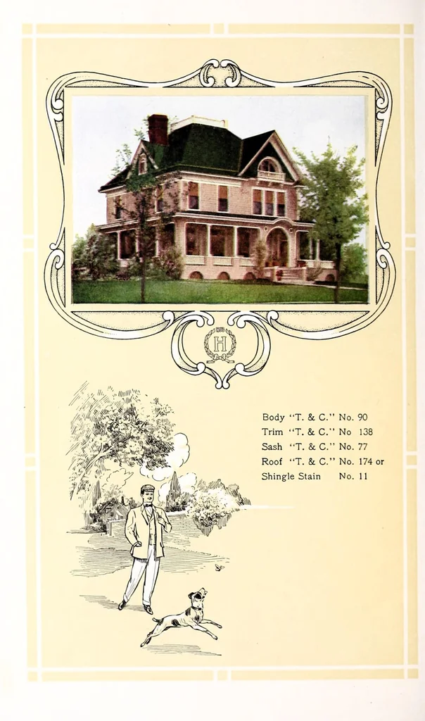 An illustration from Town and country., 1900, leaf 8