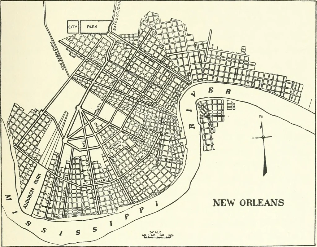 An illustration from Town planning, past, present and possible, 1911, leaf 114