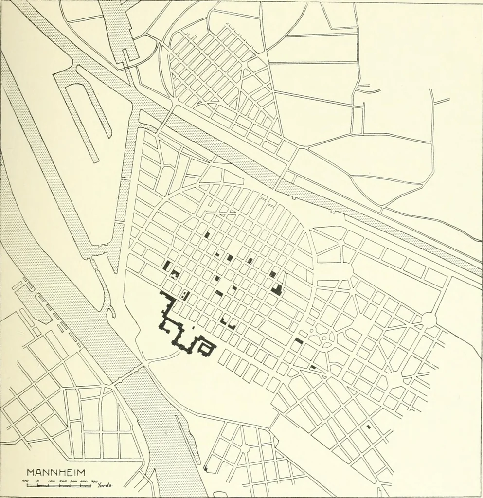 An illustration from Town planning, past, present and possible, 1911, leaf 120