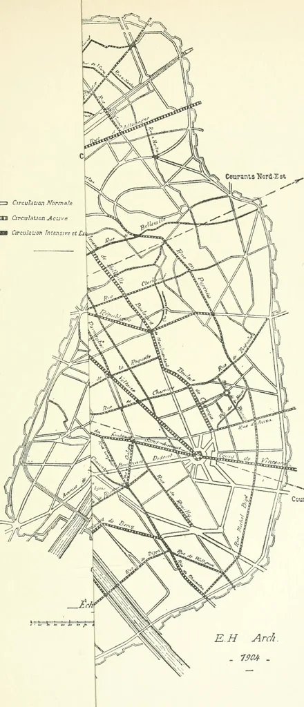 An illustration from Town planning, past, present and possible, 1911, leaf 140