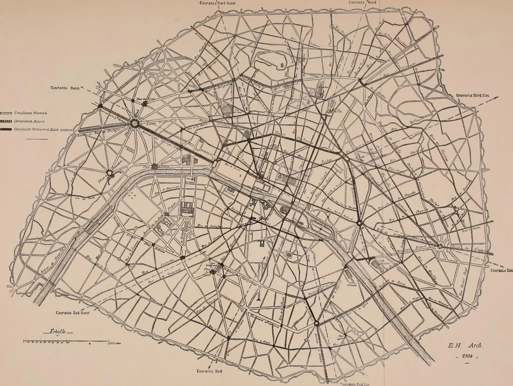 An illustration from Town planning, past, present and possible, 1911, leaf 141