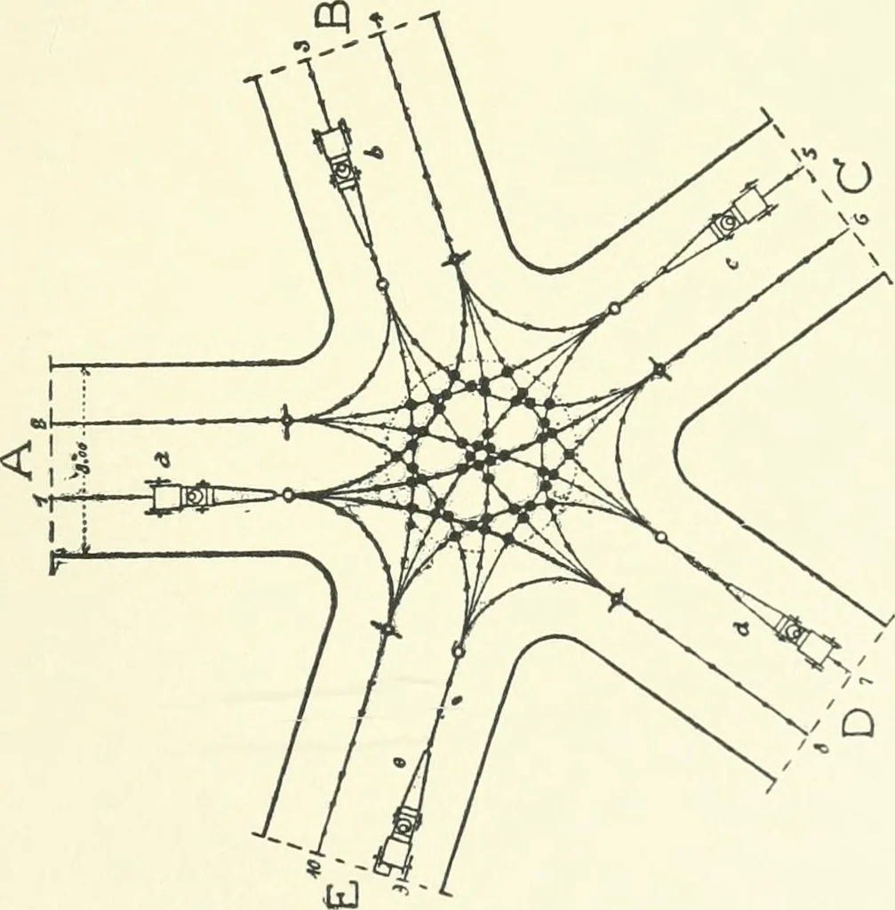 An illustration from Town planning, past, present and possible, 1911, leaf 174