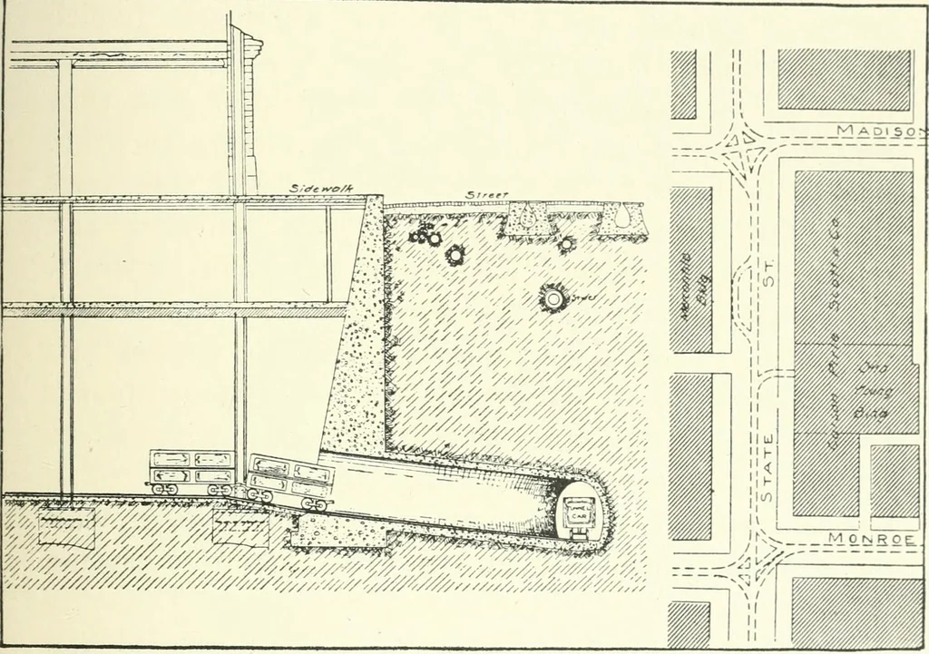 An illustration from Town planning, past, present and possible, 1911, leaf 194