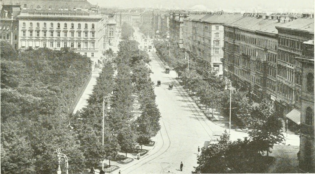 An illustration from Town planning, past, present and possible, 1911, leaf 254
