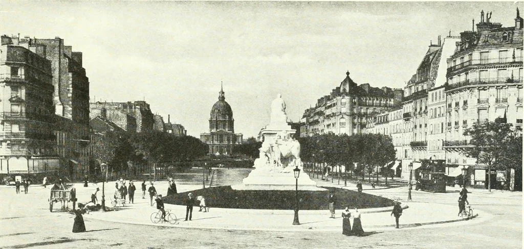 An illustration from Town planning, past, present and possible, 1911, leaf 274