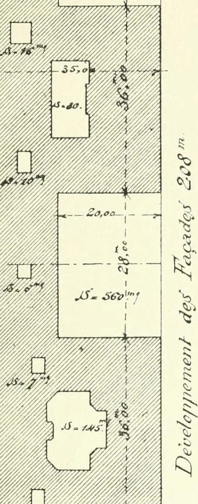 An illustration from Town planning, past, present and possible, 1911, leaf 280