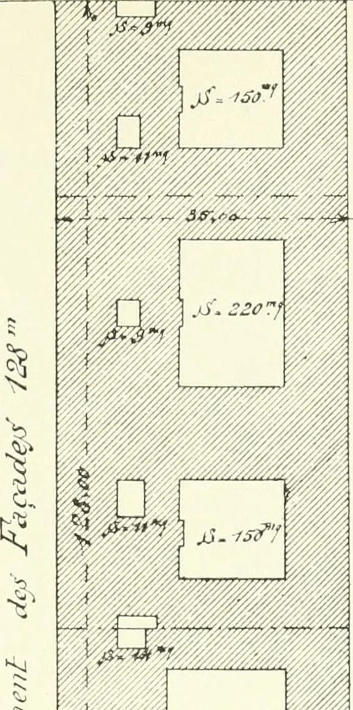 An illustration from Town planning, past, present and possible, 1911, leaf 280