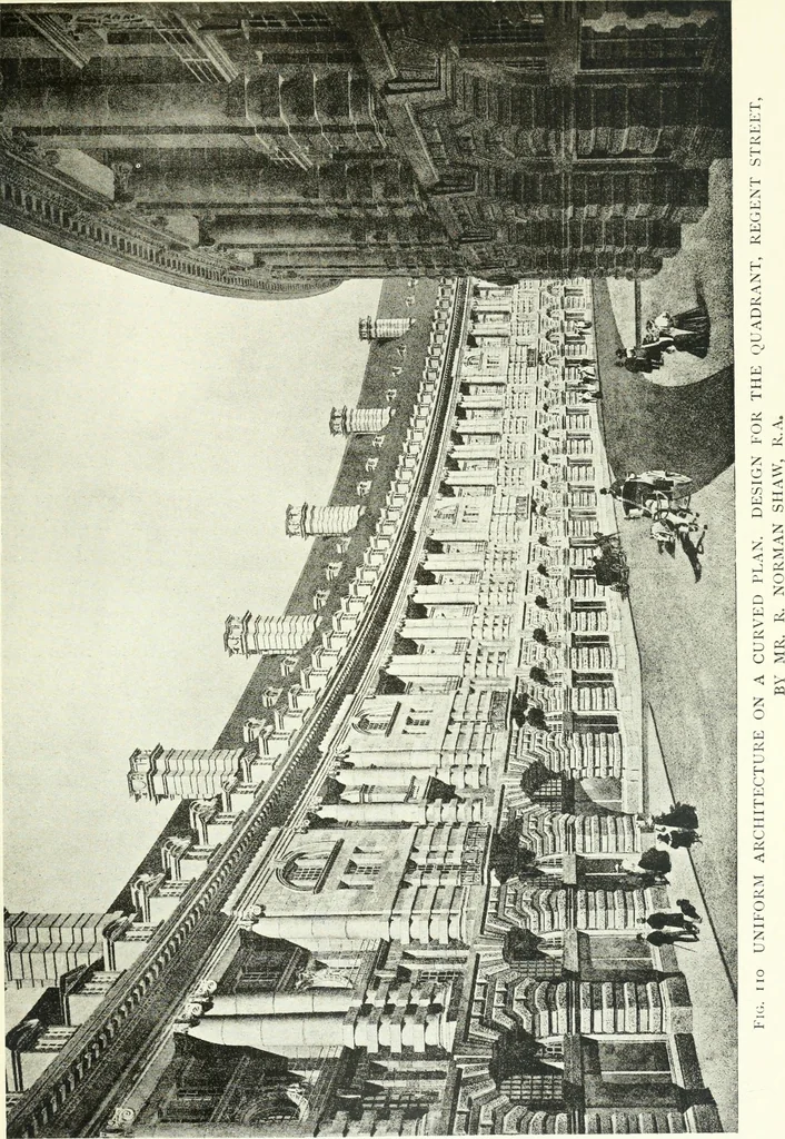 An illustration from Town planning, past, present and possible, 1911, leaf 302