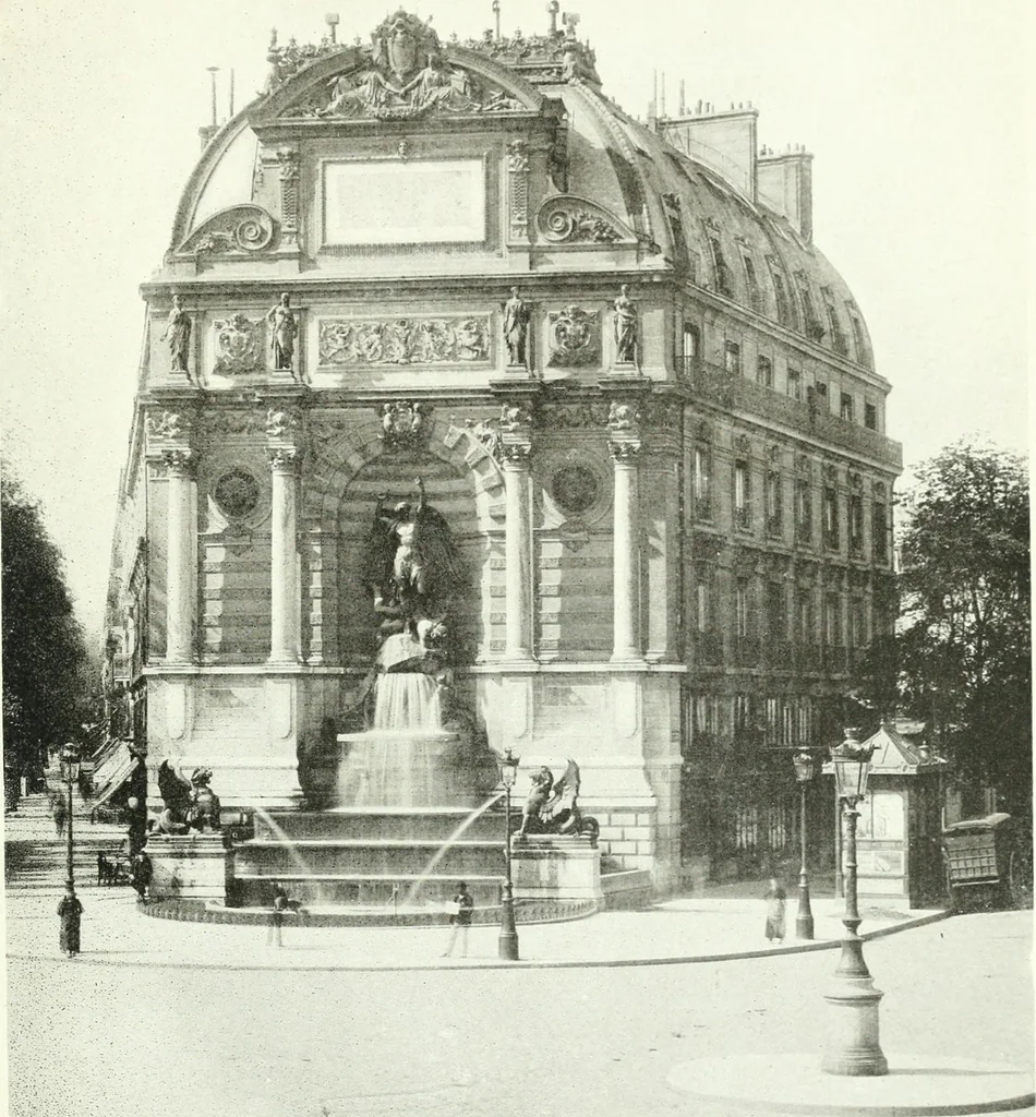 An illustration from Town planning, past, present and possible, 1911, leaf 306