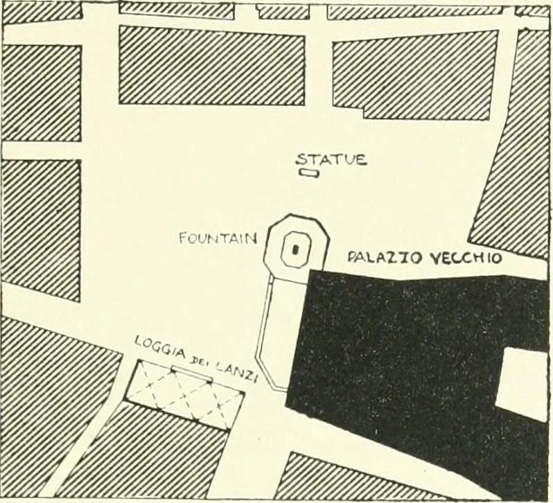 An illustration from Town planning, past, present and possible, 1911, leaf 324