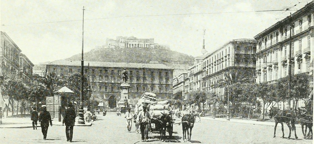 An illustration from Town planning, past, present and possible, 1911, leaf 362