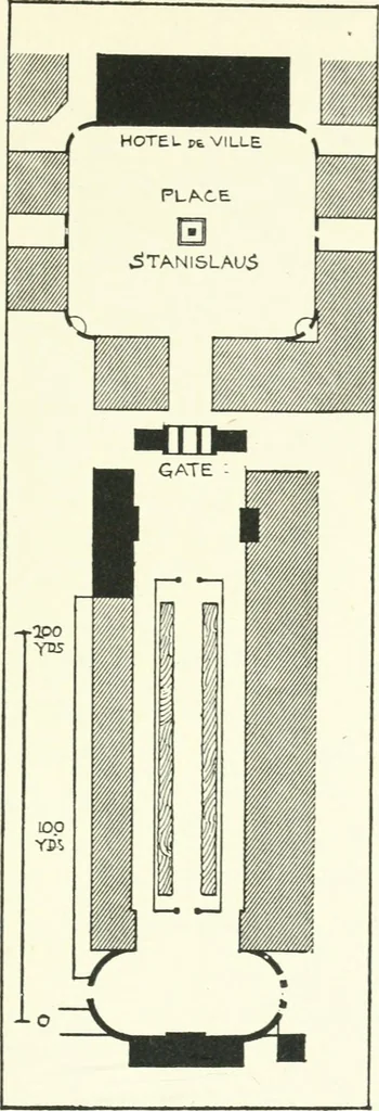 An illustration from Town planning, past, present and possible, 1911, leaf 368