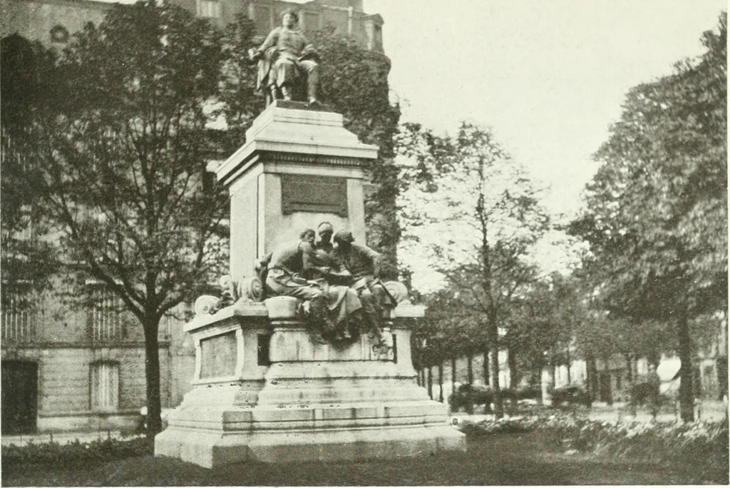 An illustration from Town planning, past, present and possible, 1911, leaf 380