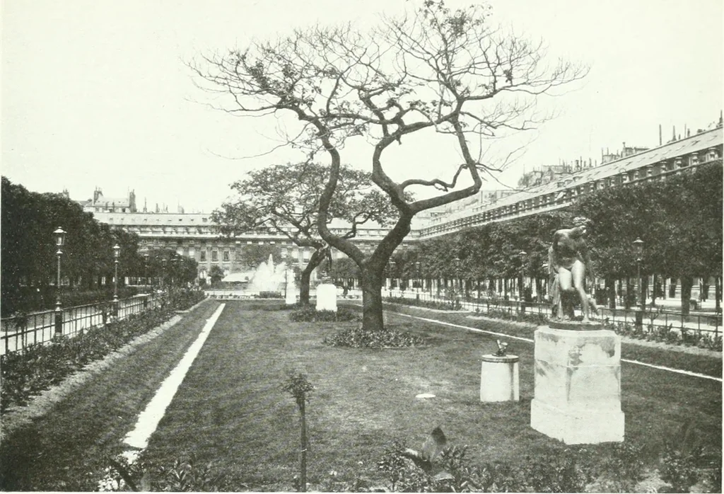 An illustration from Town planning, past, present and possible, 1911, leaf 386