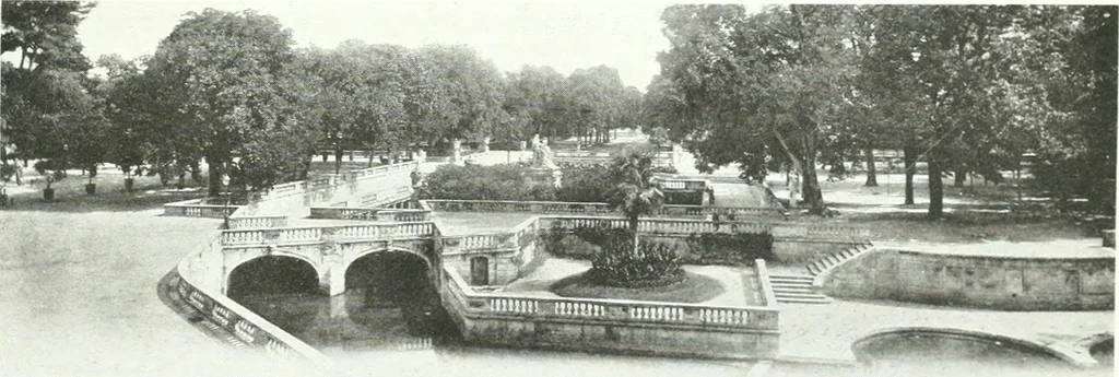 An illustration from Town planning, past, present and possible, 1911, leaf 386