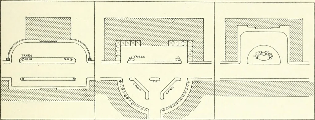 An illustration from Town planning, past, present and possible, 1911, leaf 388