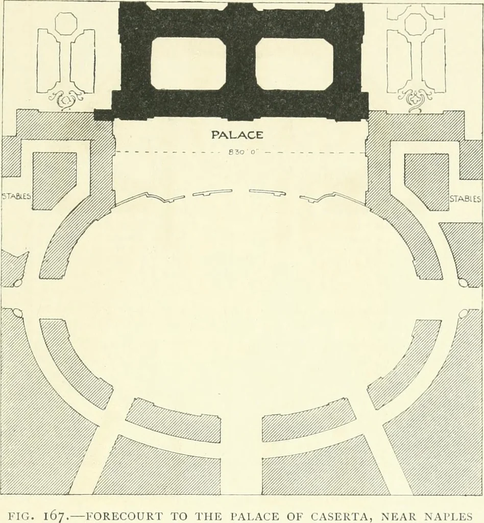 An illustration from Town planning, past, present and possible, 1911, leaf 394