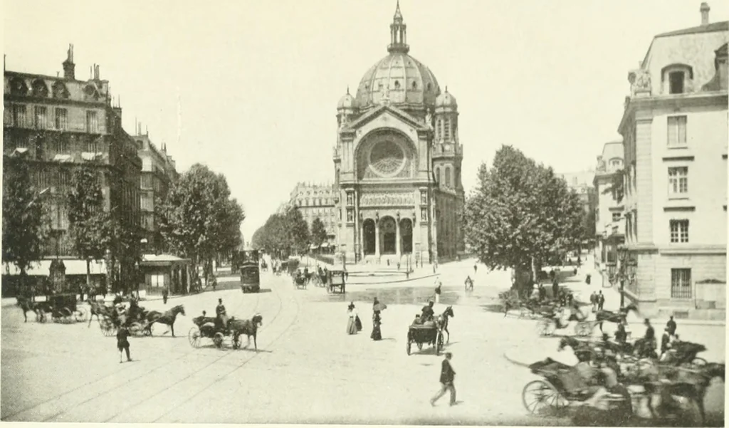 An illustration from Town planning, past, present and possible, 1911, leaf 396