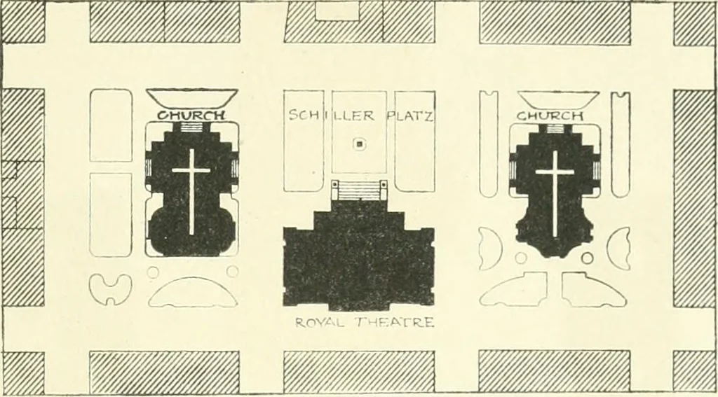 An illustration from Town planning, past, present and possible, 1911, leaf 400