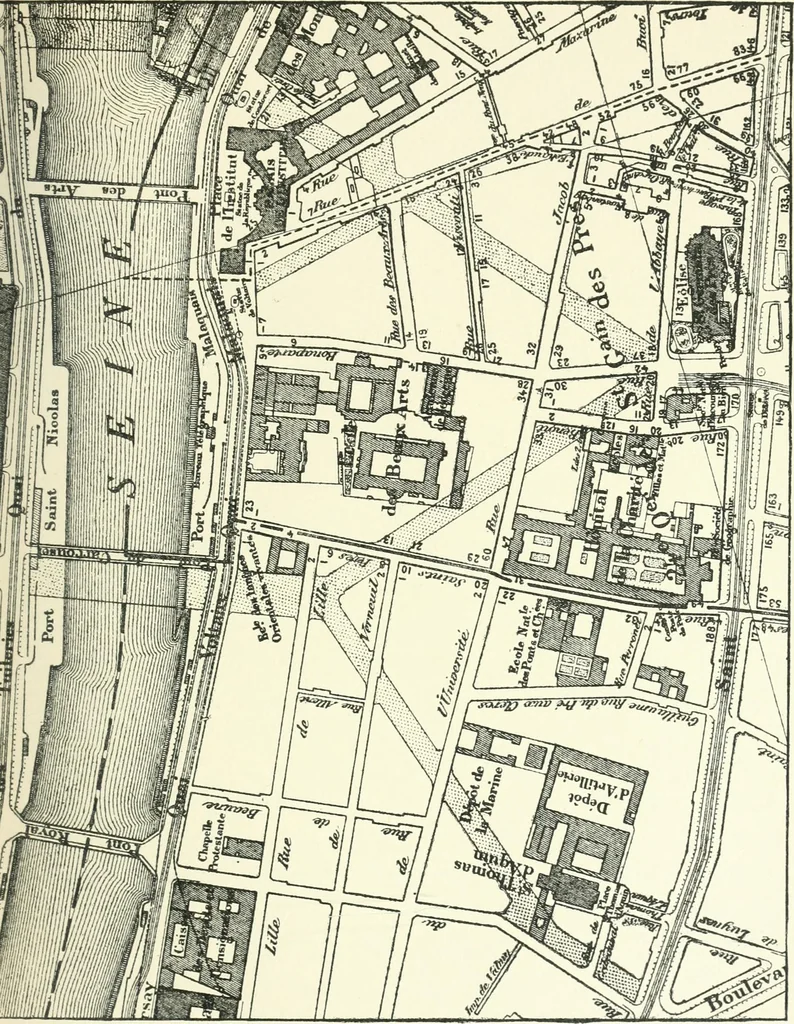 An illustration from Town planning, past, present and possible, 1911, leaf 62
