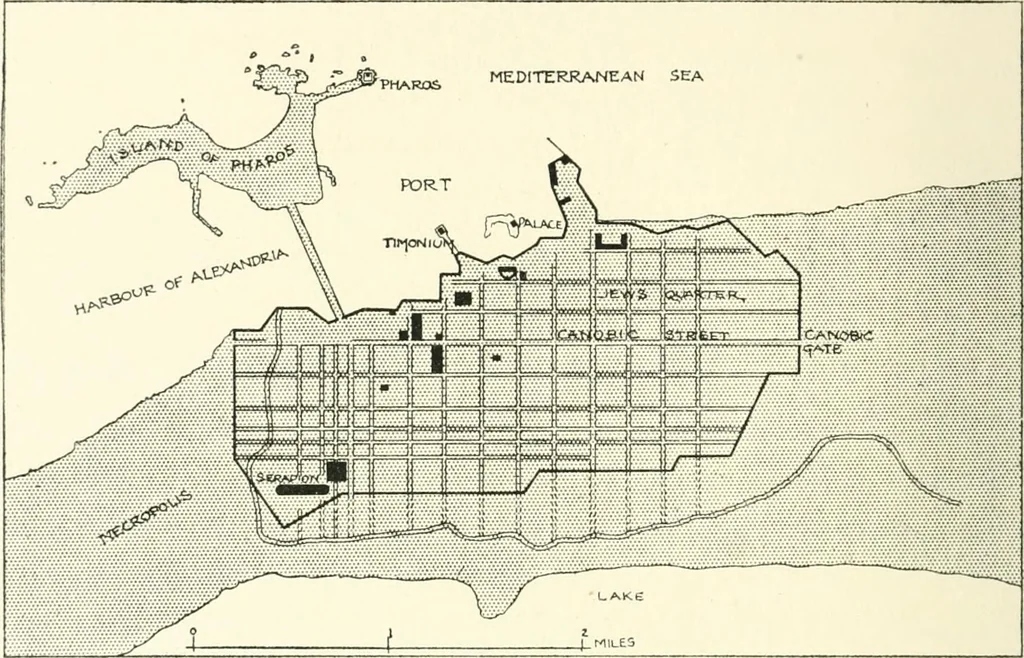 An illustration from Town planning, past, present and possible, 1911, leaf 93