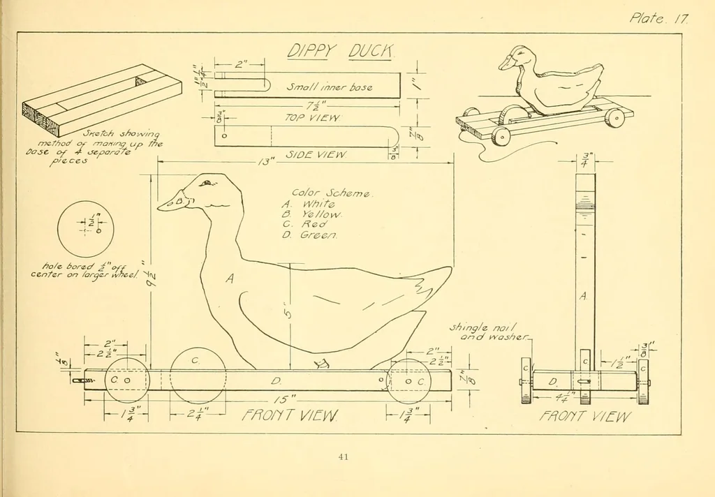 An illustration from Toy craft, 1922, leaf 47