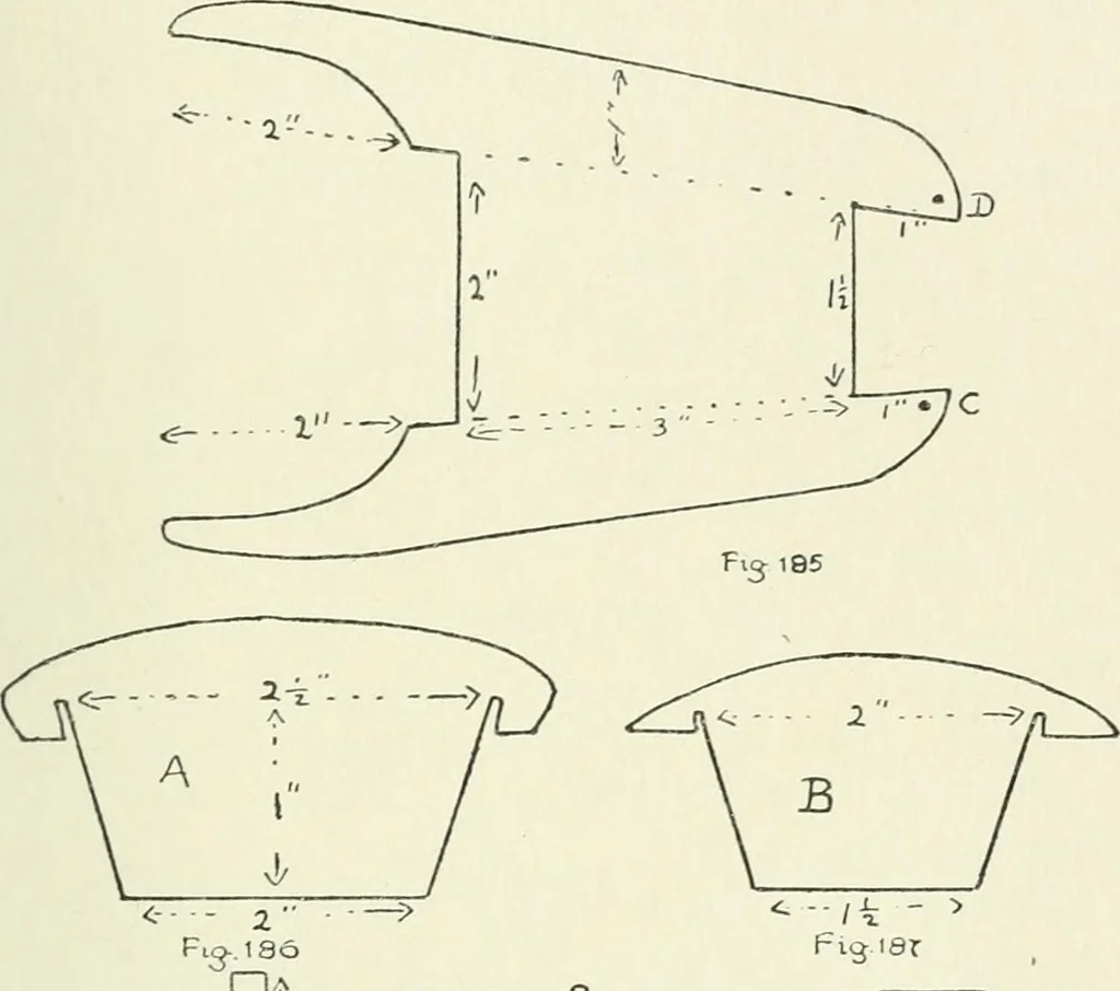 An illustration from Toy-making in school and home, 1916, leaf 108