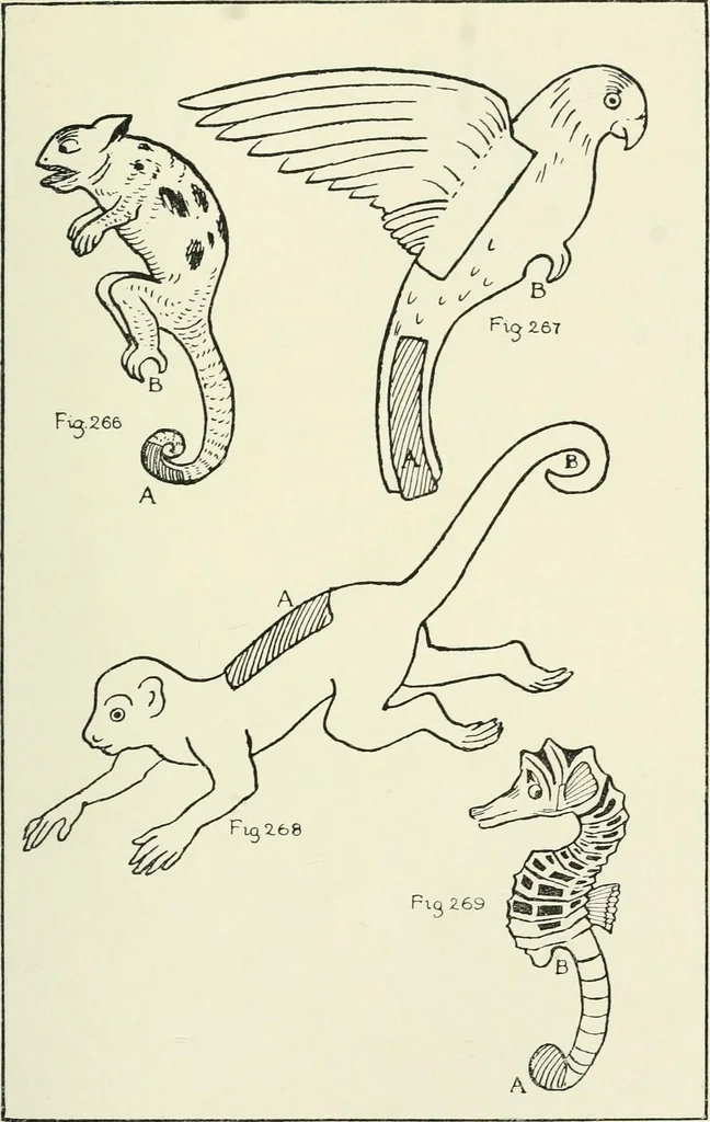 An illustration from Toy-making in school and home, 1916, leaf 160