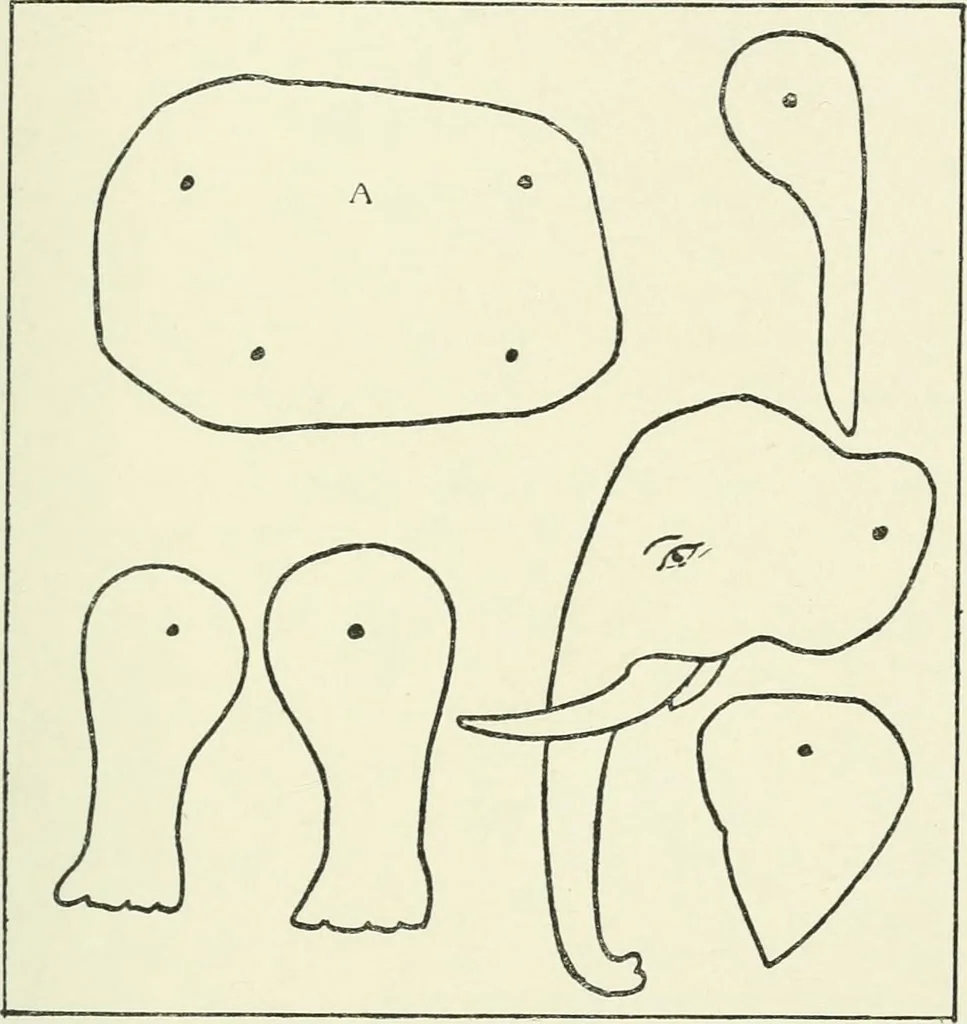 An illustration from Toy-making in school and home, 1916, leaf 164
