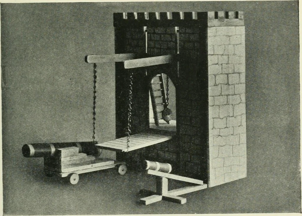 An illustration from Toy-making in school and home, 1916, leaf 190
