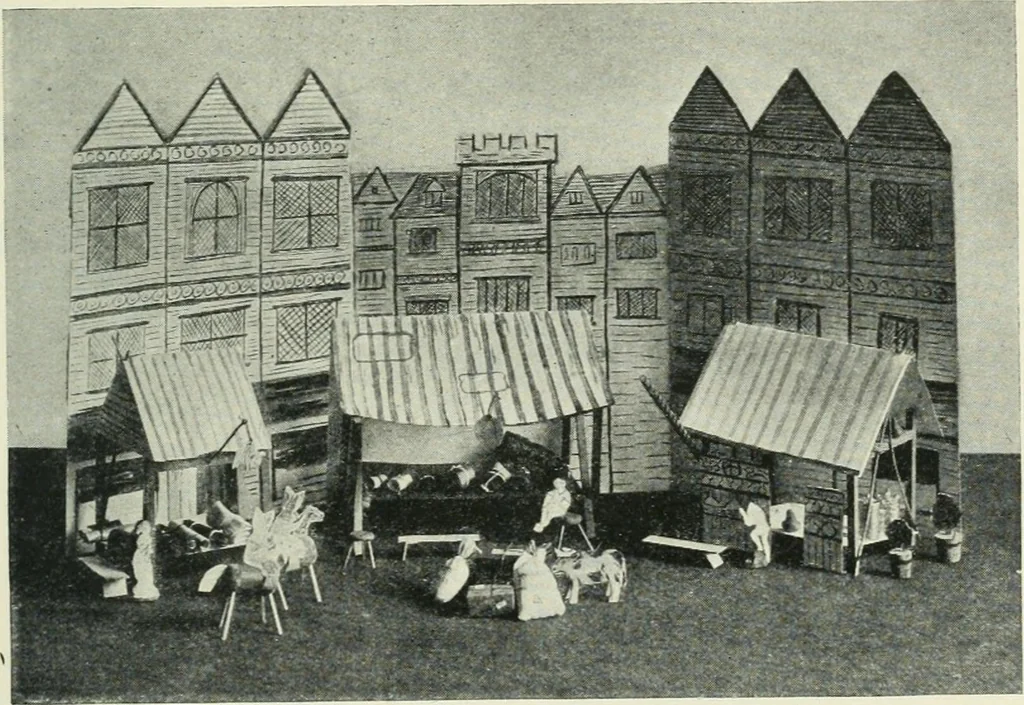 An illustration from Toy-making in school and home, 1916, leaf 218