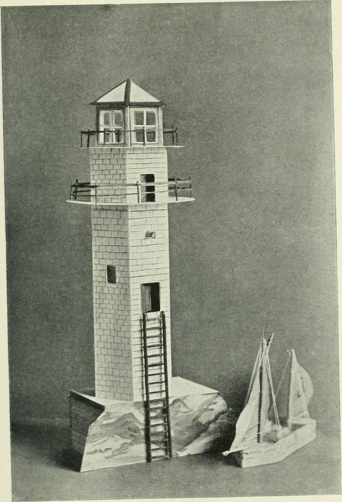 An illustration from Toy-making in school and home, 1916, leaf 234