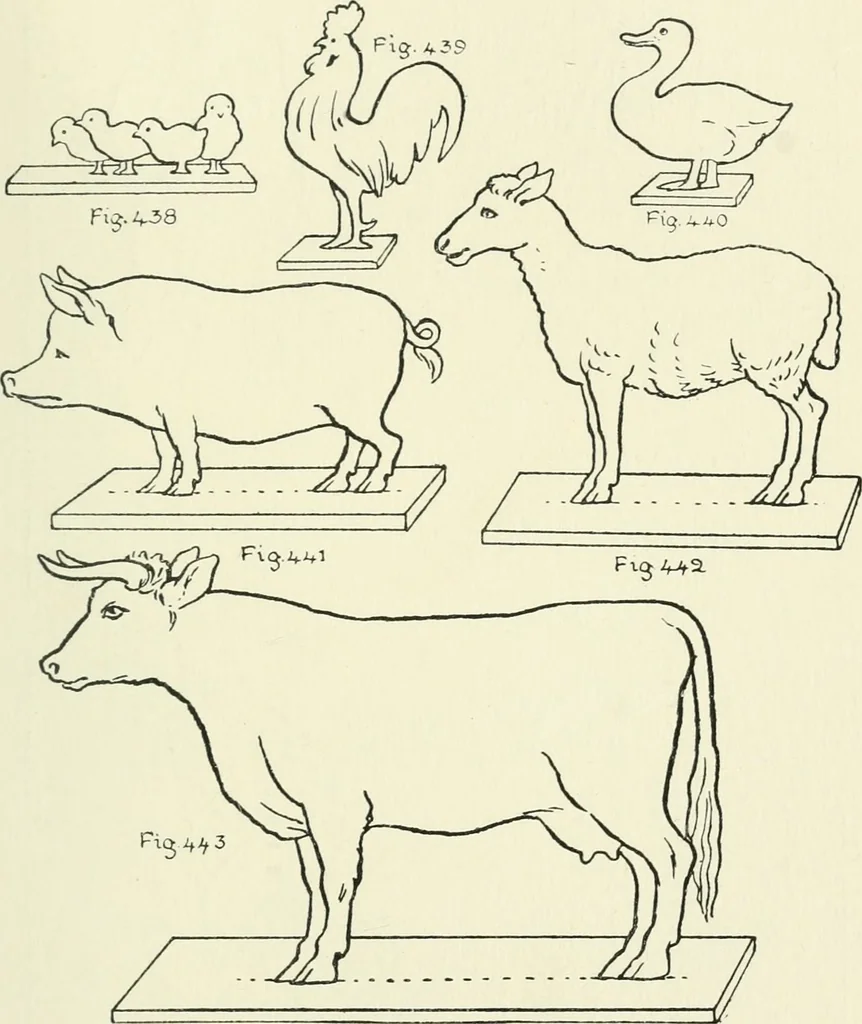 An illustration from Toy-making in school and home, 1916, leaf 268