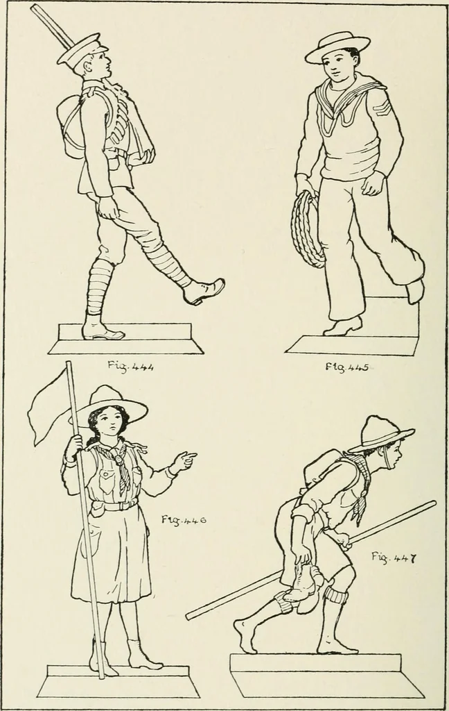 An illustration from Toy-making in school and home, 1916, leaf 269