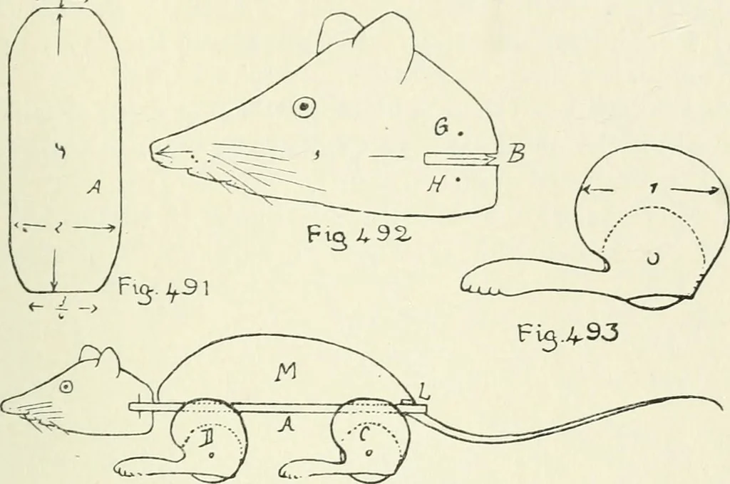 An illustration from Toy-making in school and home, 1916, leaf 298