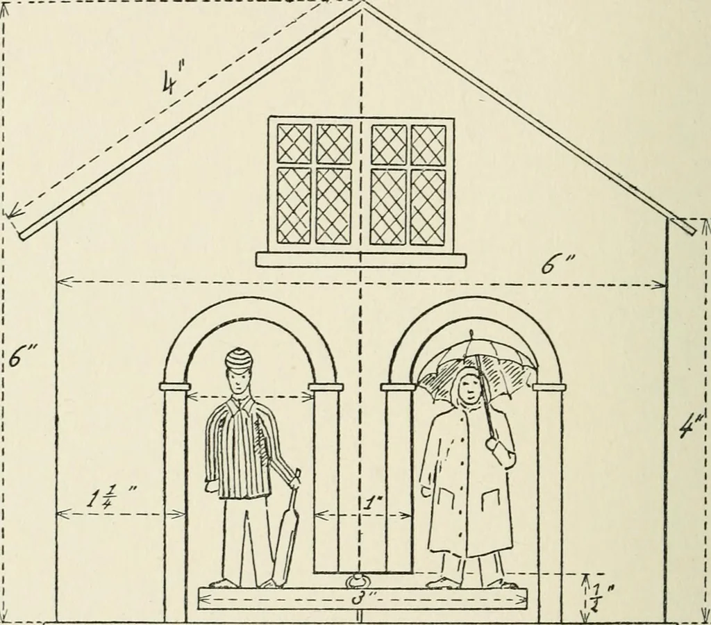 An illustration from Toy-making in school and home, 1916, leaf 299