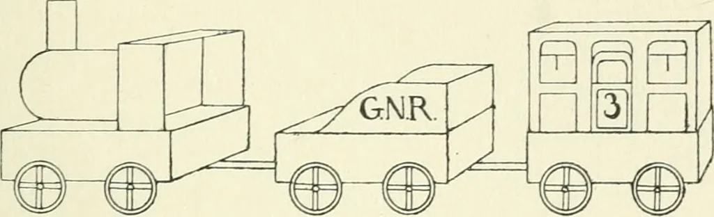 An illustration from Toy-making in school and home, 1916, leaf 68