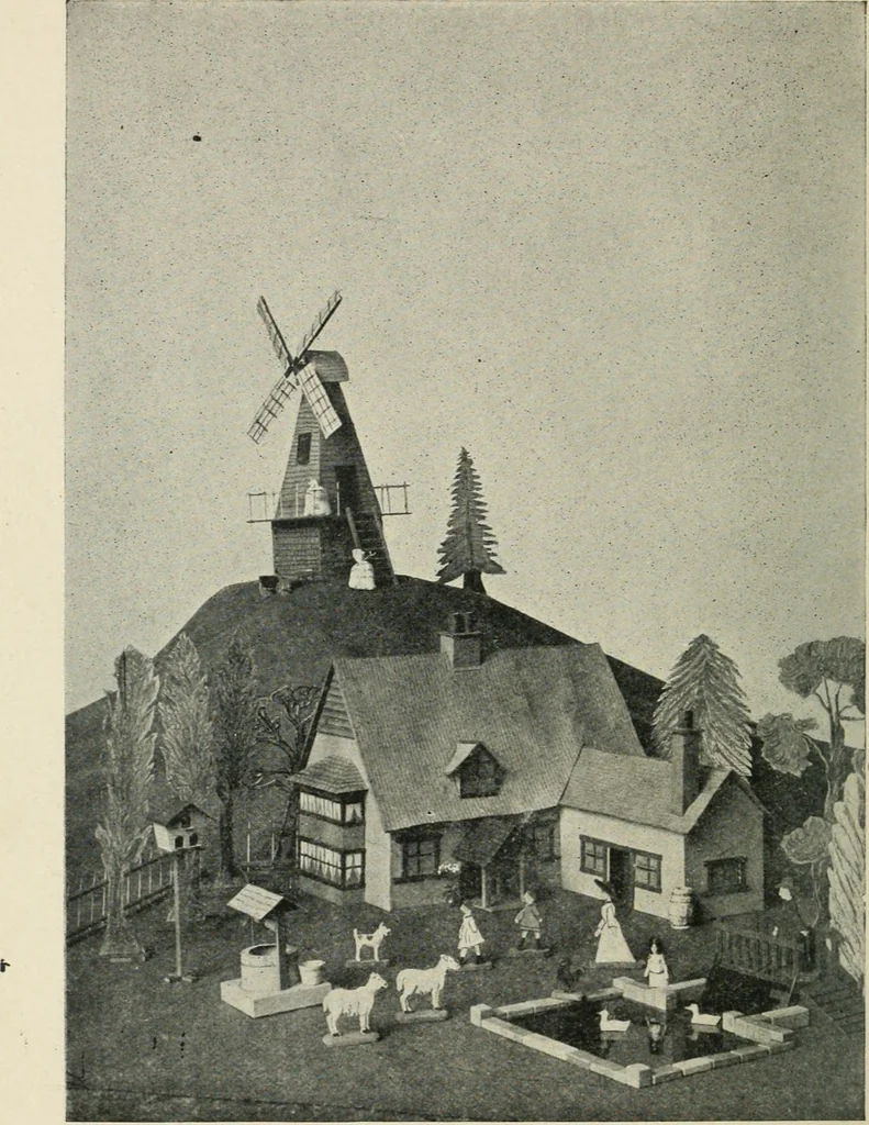 An illustration from Toy-making in school and home, 1916, leaf 7