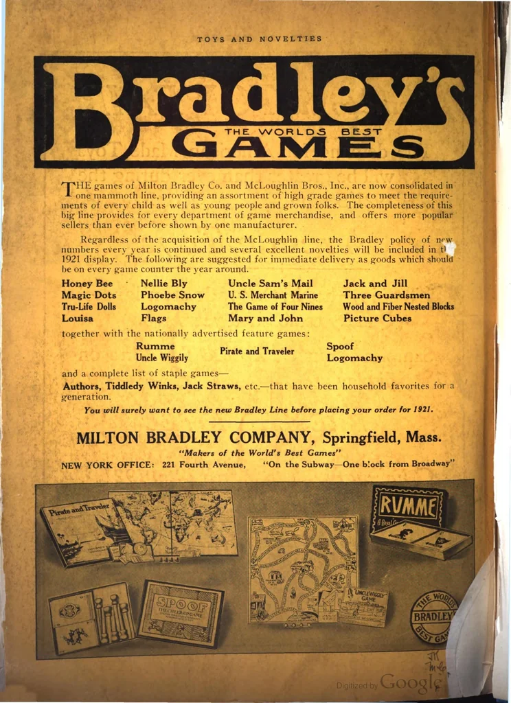 An illustration from Toys And Novelties, Volume 17, Issue No. 7-12 July-December 1920, 1920, leaf 930