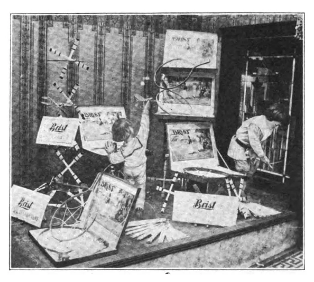 An illustration from Toys And Novelties, Volume 19, Issue No. 1 6 January June 1922, 1922, leaf 533