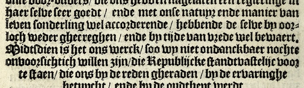 An illustration from Tractaet vande oudtheyt van de Batavische, nu Hollandsche Republique :, 1610, leaf 60