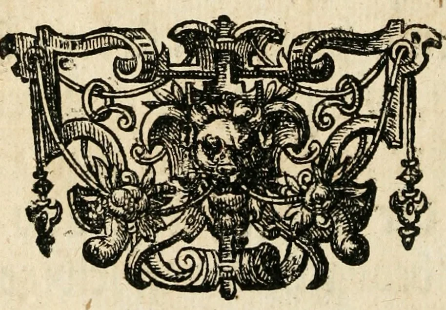 An illustration from Tractar wegen des spanischen Commercii gemacht zwischen dieKönigl: Mayt: in Spanien und die Erbb: Hansee-Städten. Sampt Höchstgedachter Königl. Mayt. Renovation und Confirmation so woll anderer Immuniteten und Privilegien der Erbb. Hansee-Städte, als des Tractatus de anno 1607. Allermassen solches originaliter in latcinischer und spanischer Sprachelautet, und darauf in die Teutsche übergesetzet, 1658, leaf 487