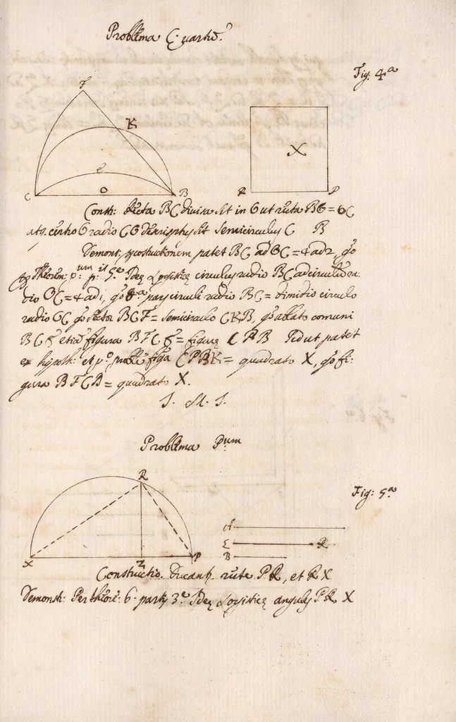 An illustration from Tractatus de experimentis mathematicis, 1650, leaf 105