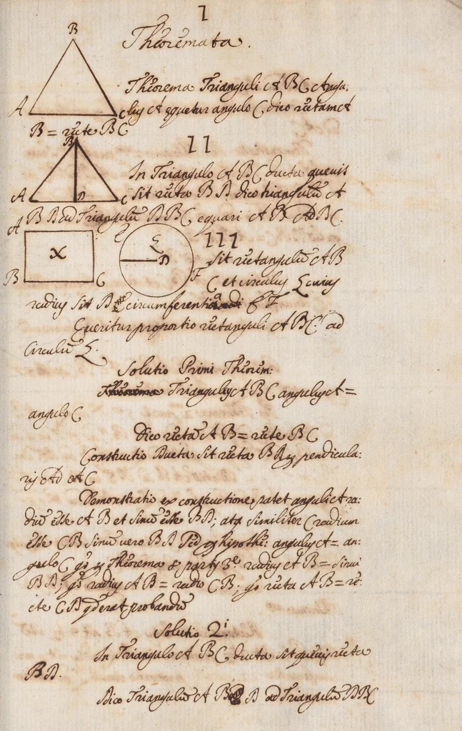 An illustration from Tractatus de experimentis mathematicis, 1650, leaf 141
