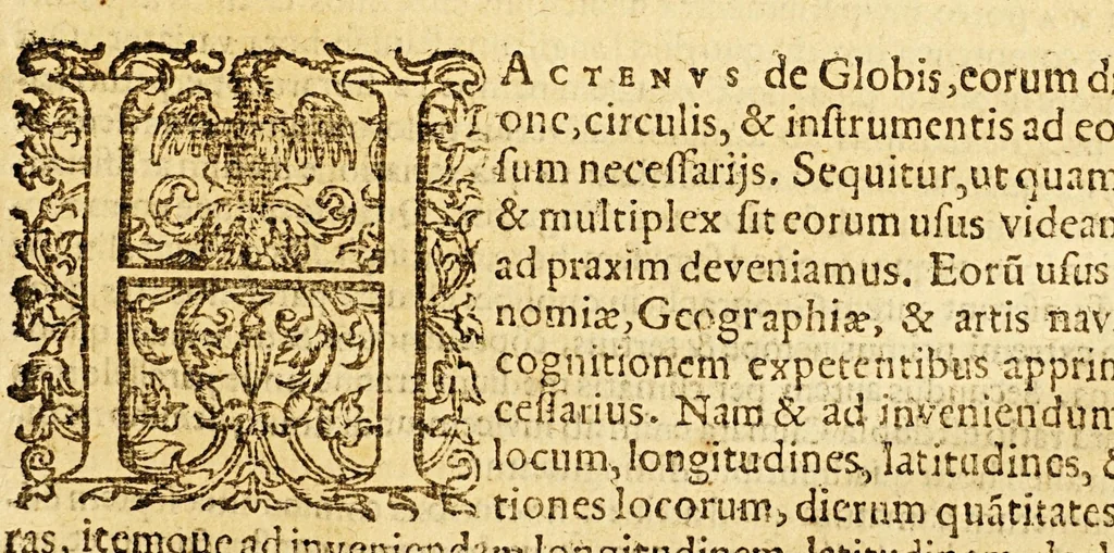 An illustration from Tractatus de globis, coelesti et terrestri eorumque usu., 1617, leaf 105